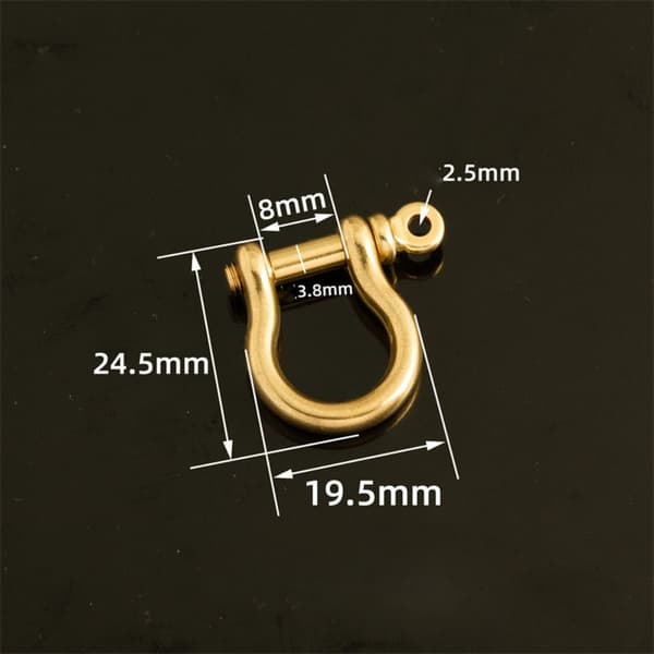 Karbinhake D Bow Staples 6MMSTYLE 3 STYLE 3 6mm 6mmStyle 3