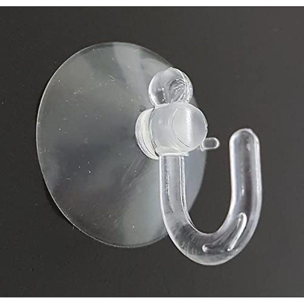 Mordely Suction Cup With Hook 40 Pieces - Holder For Light Chain, Light Net Etc. - Light Chain Holder Suction Cup