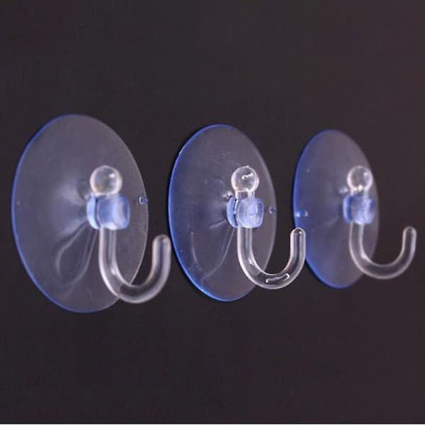 Mordely Suction Cup With Hook 40 Pieces - Holder For Light Chain, Light Net Etc. - Light Chain Holder Suction Cup