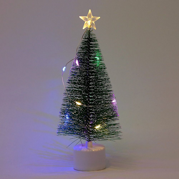 Mordely 2st med lätta julprydnader julgran jul