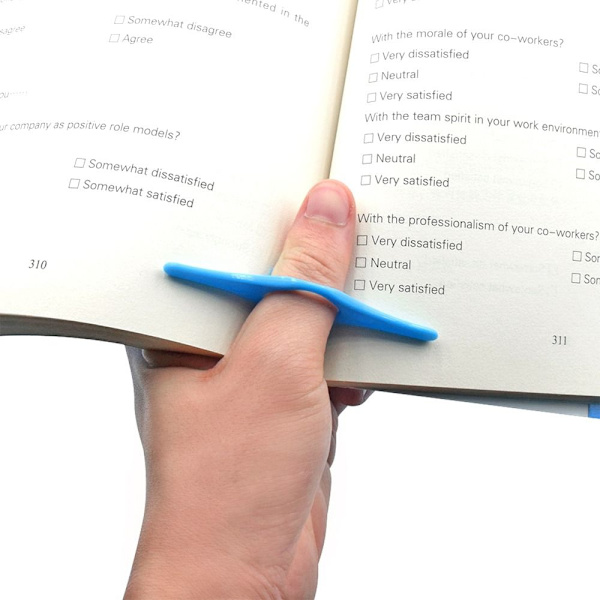 Mordely 20STK Thumb Book Support Bogsideholder Sidemappe 20PCS