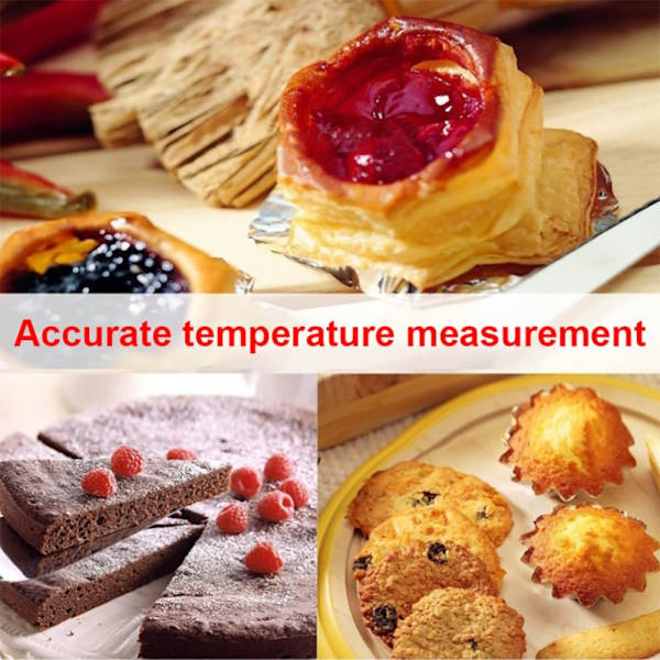 Ugnstermometer Temperaturmätare BBQ Termometer