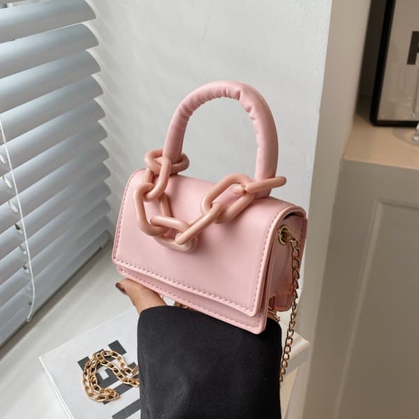 Mordely Kedja Damväskor Sommar Crossbody-väska SVART Black
