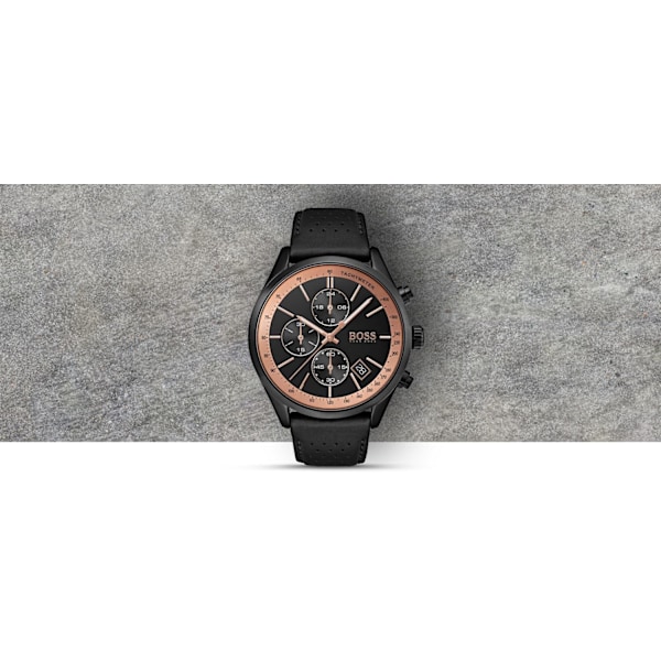 HUGO BOSS herrklocka 1513550 Grand Prix kronograf (zh003e)