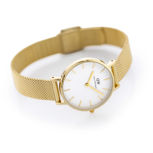 daniel wellington naisten kello dw00100350 - petite evergold 28mm