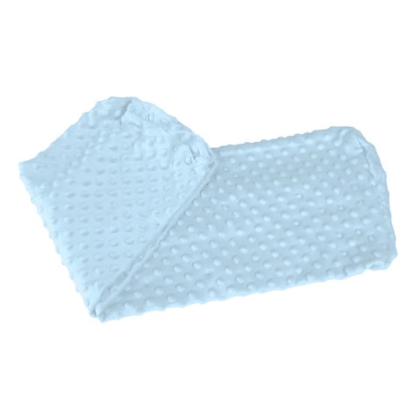 Skyddsöverdrag för 90 cm barnsäng stötfångare - Totsy Baby - Minky Blue - Polyester - Allergivänlig