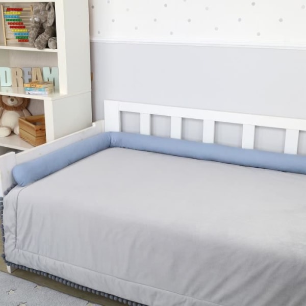 Side Sleeper Kudde Kroppskudde 150cm Waffle Cotton -Sovkudde Nackkudde Dirty Blue Dirty Blue