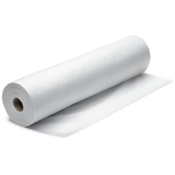 Fibertyg säljs i metervara syfleece 30 m x 160 cm - fibertyg för att sy vit filtertyg
