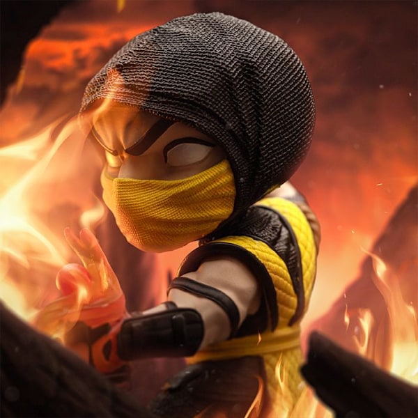 Figurini MiniCo Skorpioni Mortal Kombat - Iron Studios