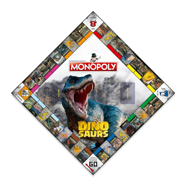Monopolspel - Vinnande Drag Dinosarier