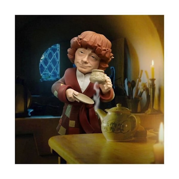 Figurine - Weta Workshop - Hobbitten - Bilbo Sækk - Hvid - Voksen - Mini Epics