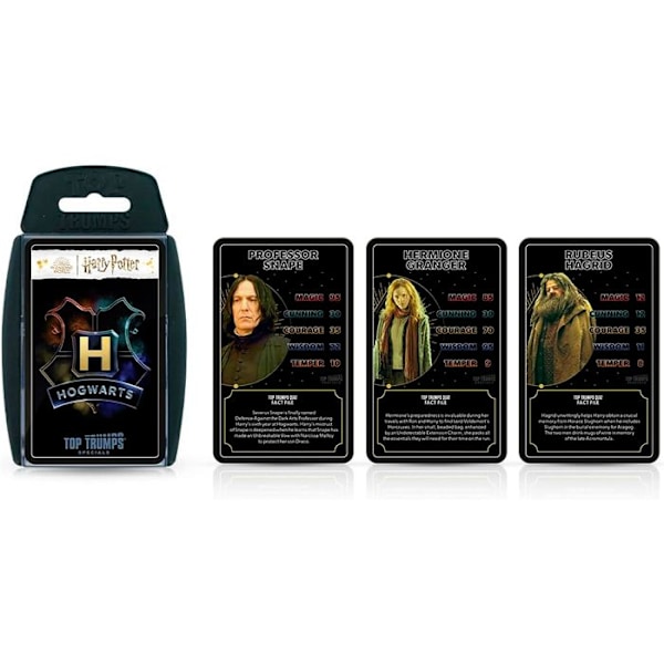 Winning Moves Top Trumps Harry Potter - Hjältarna i Hogwarts Brädspel Engelsk