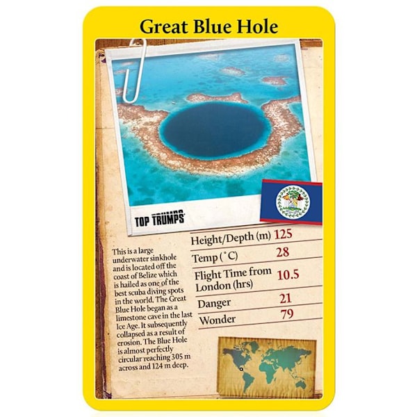 Winning Moves Världens Underverk - Top Trumps Brädspel [ENG]
