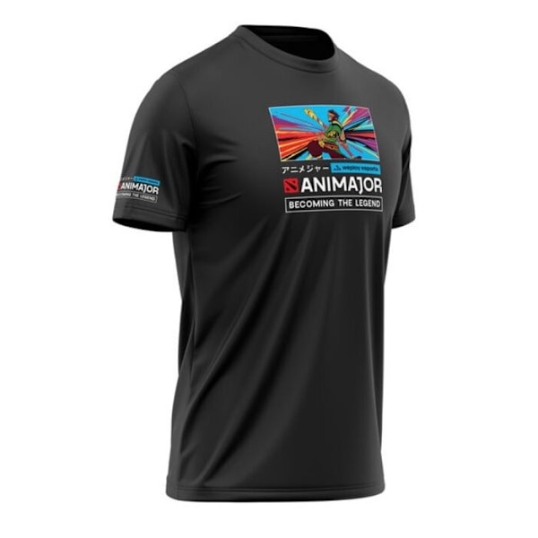 Animajor Dota 2 - Apinakuningas T-paita, XL (Musta) Svart XL