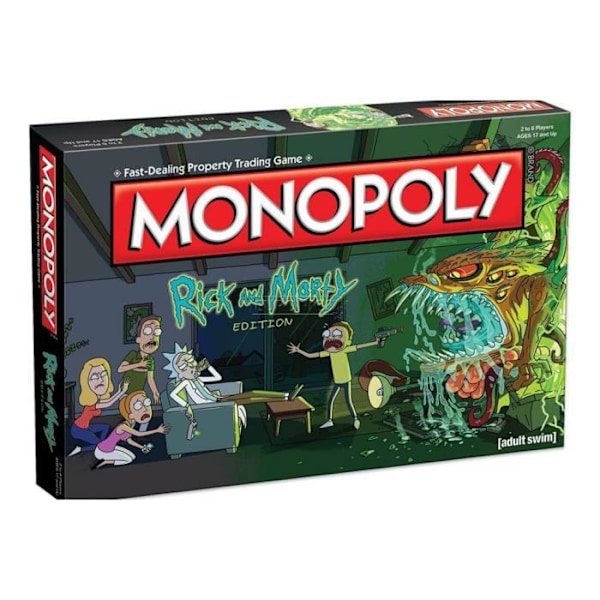 MONOPOLY - Rick and Morty (Storbritannien)