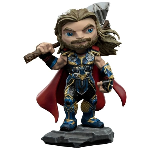 Figurine MiniCo - Iron Studios - Thor: Love and Thunder - 15 cm - Begrænset udgave - Håndmalet PVC Flerfärgad