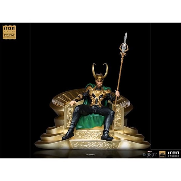 Iron Studios The Infinity Saga - Loki Statue Figur Kunst Skala 1/10