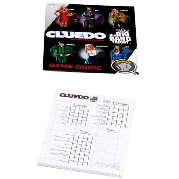 Big Bang TheoryCluedo brädspel *ENGELSKA*.