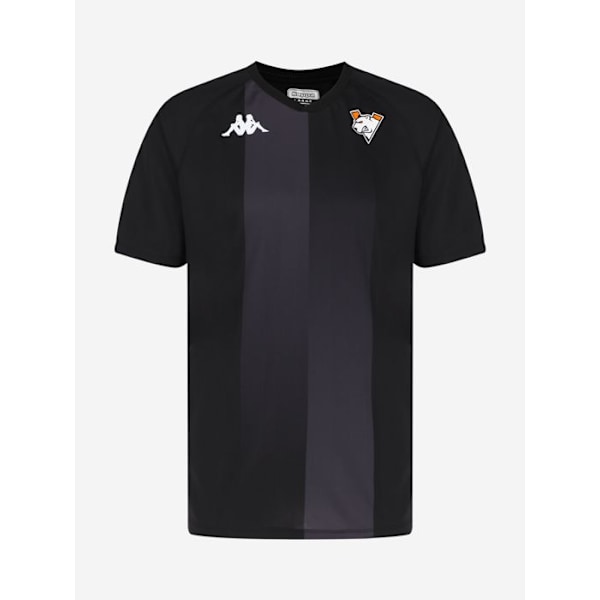 Maillot Virtus.pro Kappa 2024/2025 sort, størrelse XS Svart XS