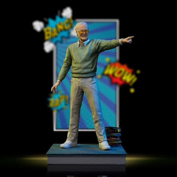 Staty - Iron Studios - Stan Lee Legendary Years - Art Scale 1/10 - Flerfärgad - Resin - Inomhus