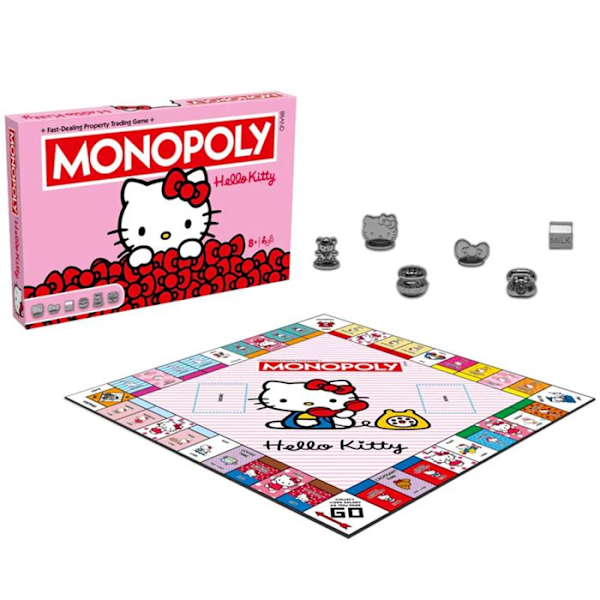 Monopolspel - Vinnande Drag Hello Kitty