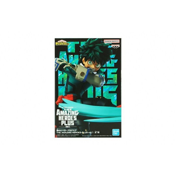 Figurine My Hero Academia - Midoriya Izuku The Amazing Heroes Plus Vol.1 Grøn