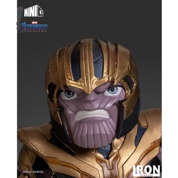 IRON STUDIOS Mini Co. Deluxe Marvel's Avengers: Thanos PVC-figur 18 cm
