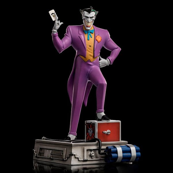 Statue Joker Kunst Skala 1/10 - Iron Studios Batman - Animeret Serie