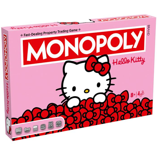 Monopolspel - Vinnande Drag Hello Kitty