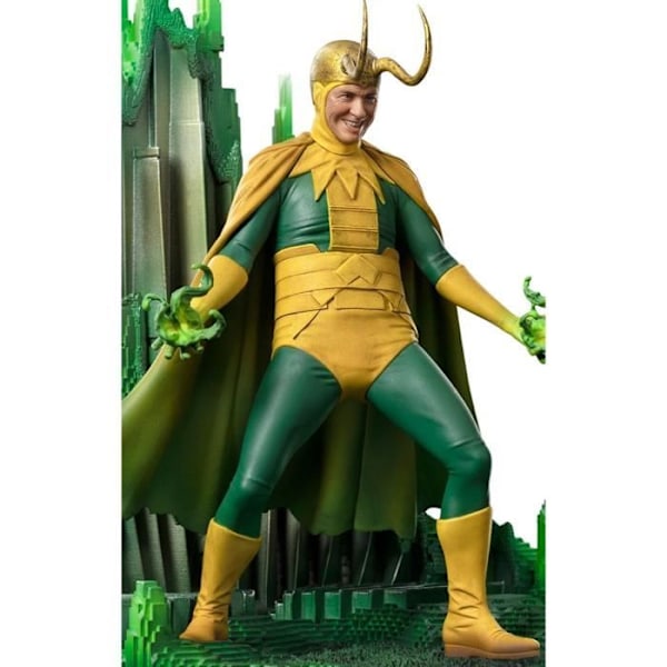 Staty - Iron Studios - Loki - 25 cm - Resin - Inomhus - Mixad Grön