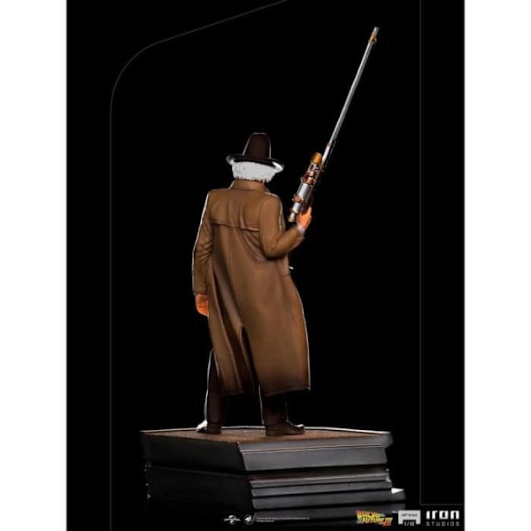 Statuette - IRON STUDIOS - TILBAGE TIL FREMTIDEN III - Doc Brown - 32 cm - begrænset udgave
