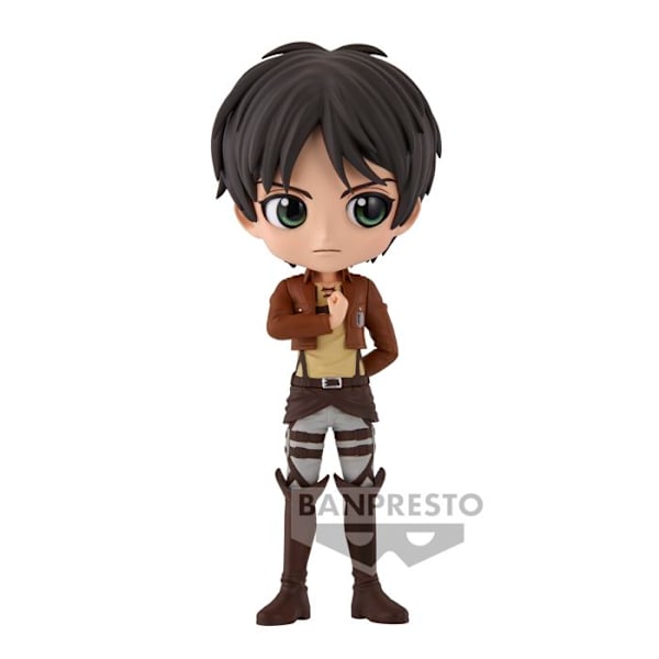 Statue - BANPRESTO - Eren Yeager Vol.2 - 13cm - PVC - Sort sort