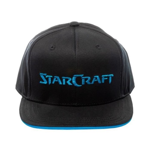 Jinx StarCraft II Supply Black Snapback Cap i bomuld til voksne Svart