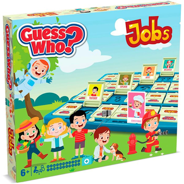 Winning Moves Jobs - Gissa vem? Brädspel