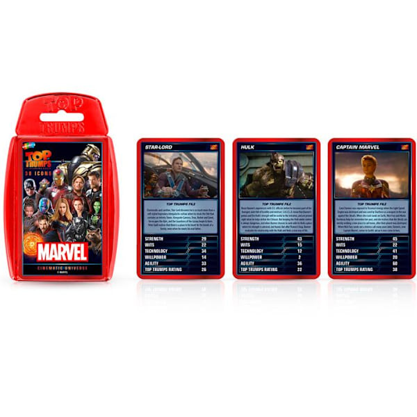 Vinnande Drag MCU MARVEL CINEMATIC UNIVERSE - Brädspel Top Trumps