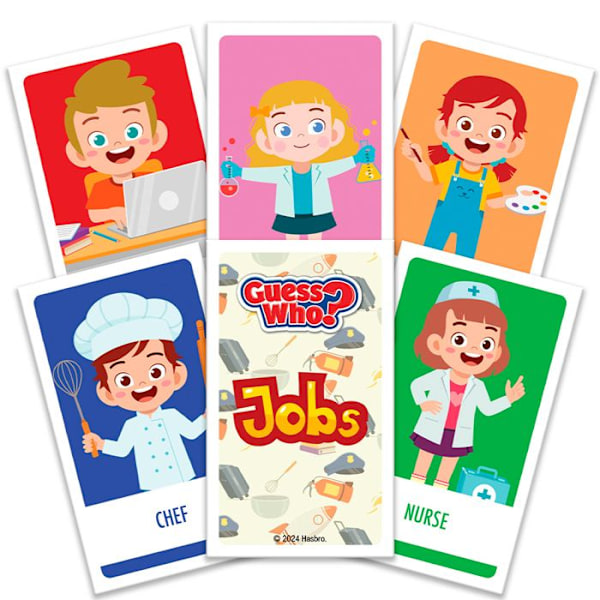 Winning Moves Jobs - Gissa vem? Brädspel