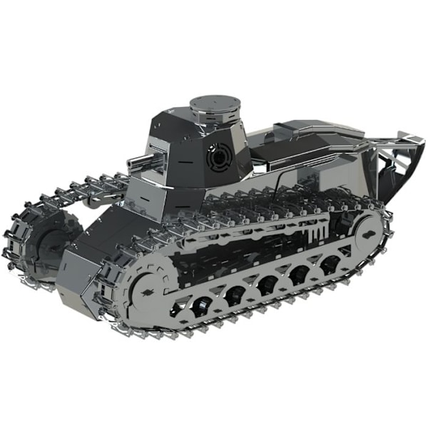 Metal Time | Smidig Kämpe Maquette mekanisk tank, 179 delar | World of Tanks