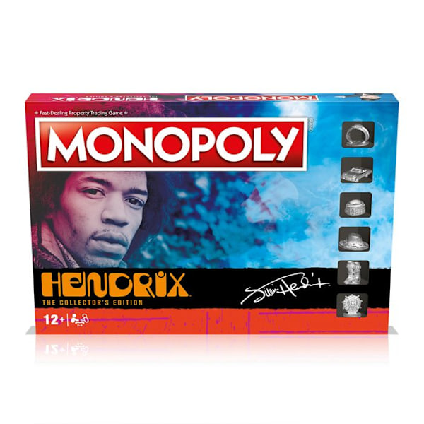 Monopolspil - Vindende Træk Jimi Hendrix