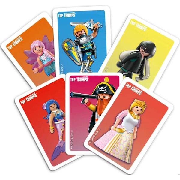 Top Trumps Match Playmobil strategiskt festspel blå