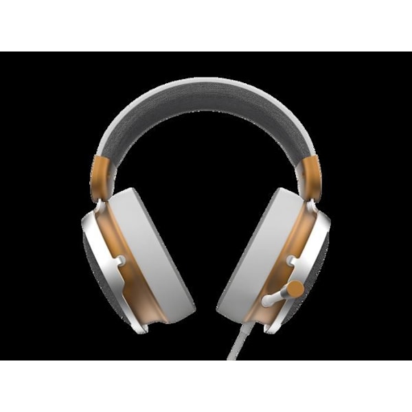 Langallinen kuulokemikrofoni - Dark Project - SONO - 53 mm - Irrotettava mikrofoni - Valkoinen
