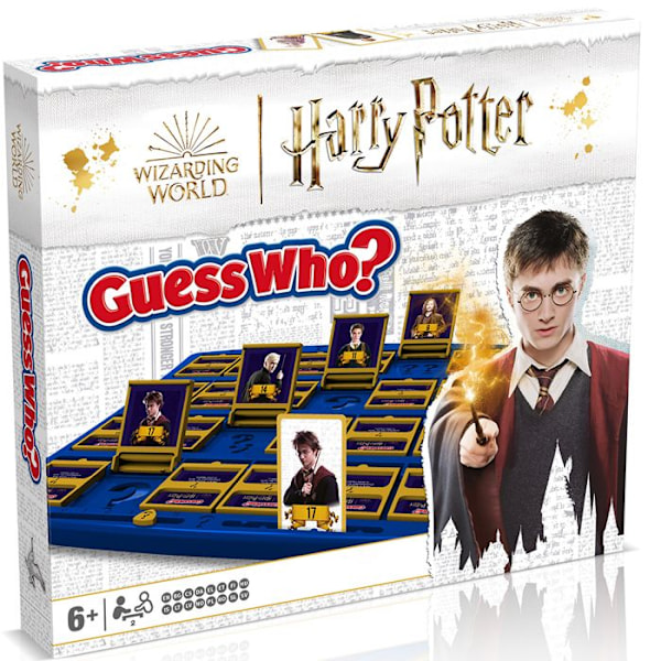 Voittavat Siirrot Arvaa Kuka? - Monikielinen lautapeli Harry Potter Grön