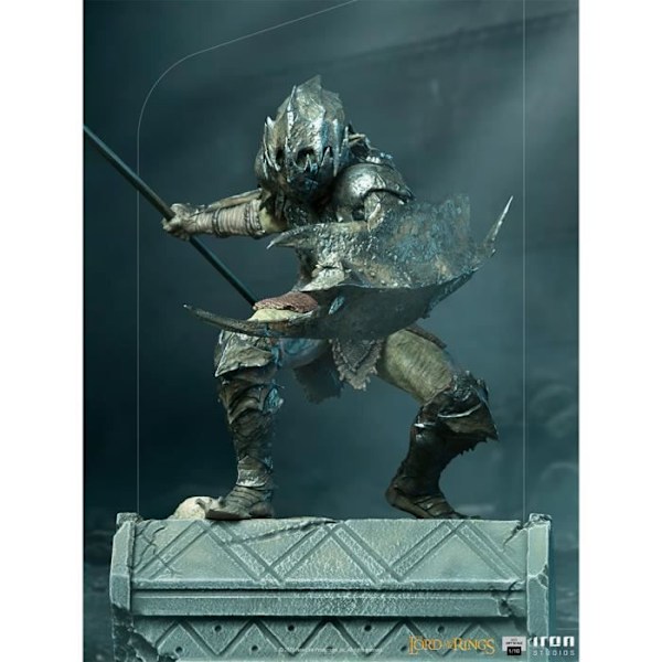 Staty Orc Armor 1/10 Lotr Svart