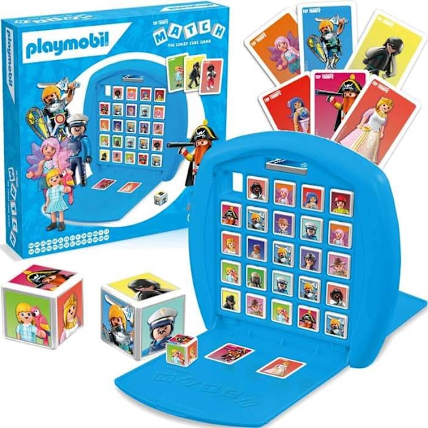 Top Trumps Match Playmobil juhlapeli strateginen sininen