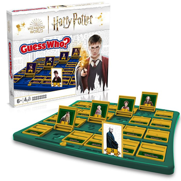 Voittavat Siirrot Arvaa Kuka? - Monikielinen lautapeli Harry Potter Grön
