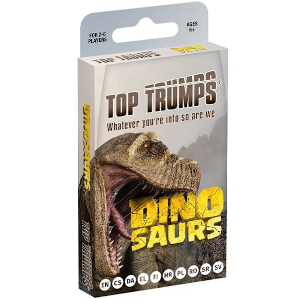 Peli - Winning Moves - Top Trumps - Dinosaurukset - Monikielinen - 2 tai enemmän pelaajaa Flerfärgad