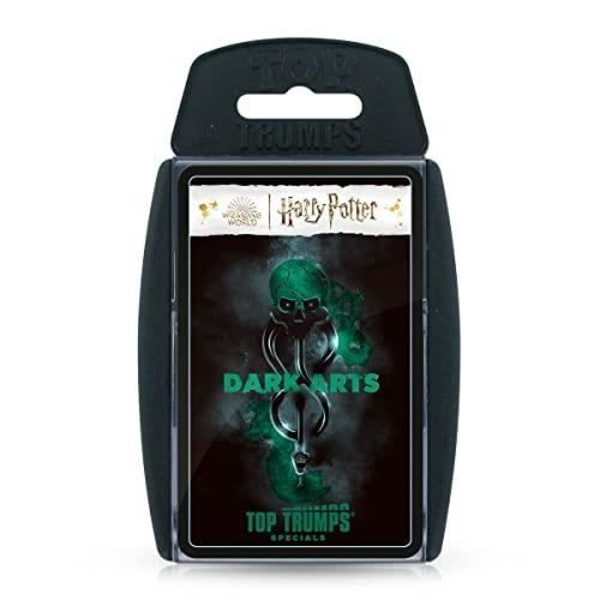 Korttipeli - TOP TRUMPS - Harry Potter - Pimeät taidot - Fosforisoiva - 2 pelaajaa tai enemmän Fosforescerande