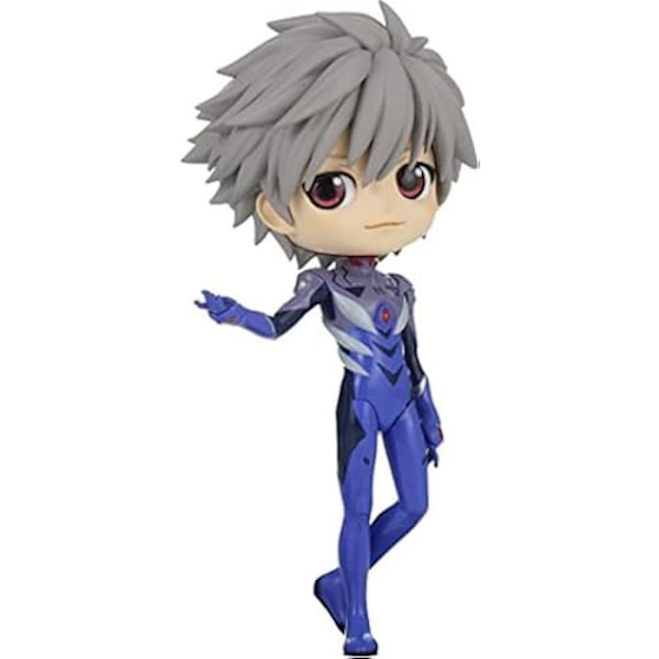 Figuriini - BANPRESTO - Kaworu Nagisa Plugsuit Style versio.B - 14 cm - Teatteri Evangelion Q posket Flerfärgad