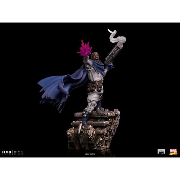 Pienoismalli - IRON STUDIOS - BISHOP X-MEN - Hartsia - 1/10 - Musta - Sisätilat Svart