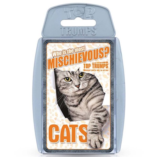 Winning Moves Katter - Top Trumps Sällskapsspel