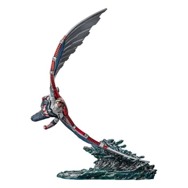 Patsas - IRON STUDIOS - FAALKKO JA TALVISOTILAS - Polystone - 46 x 35 x 24,5 cm